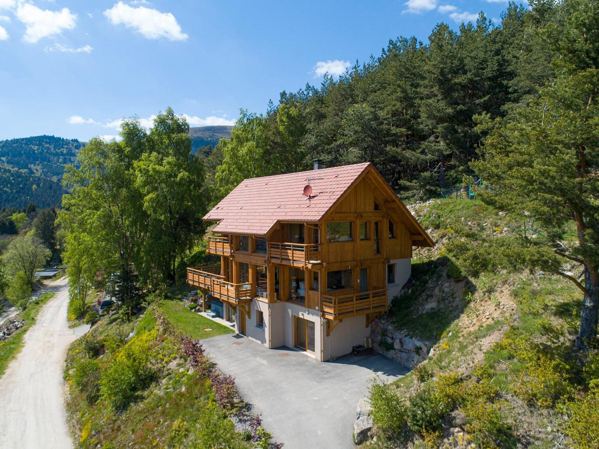 Les Chalets De La Marcairie Metzeral Exteriér fotografie