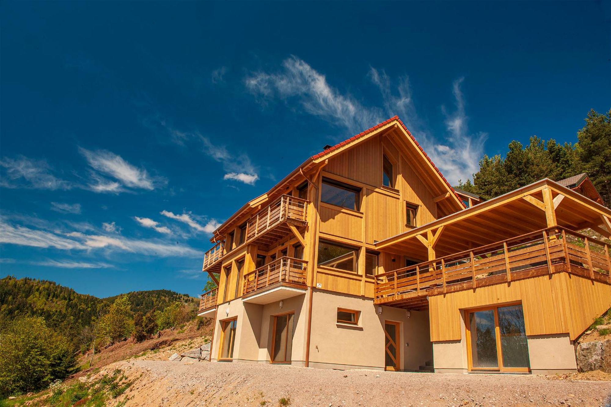 Les Chalets De La Marcairie Metzeral Exteriér fotografie
